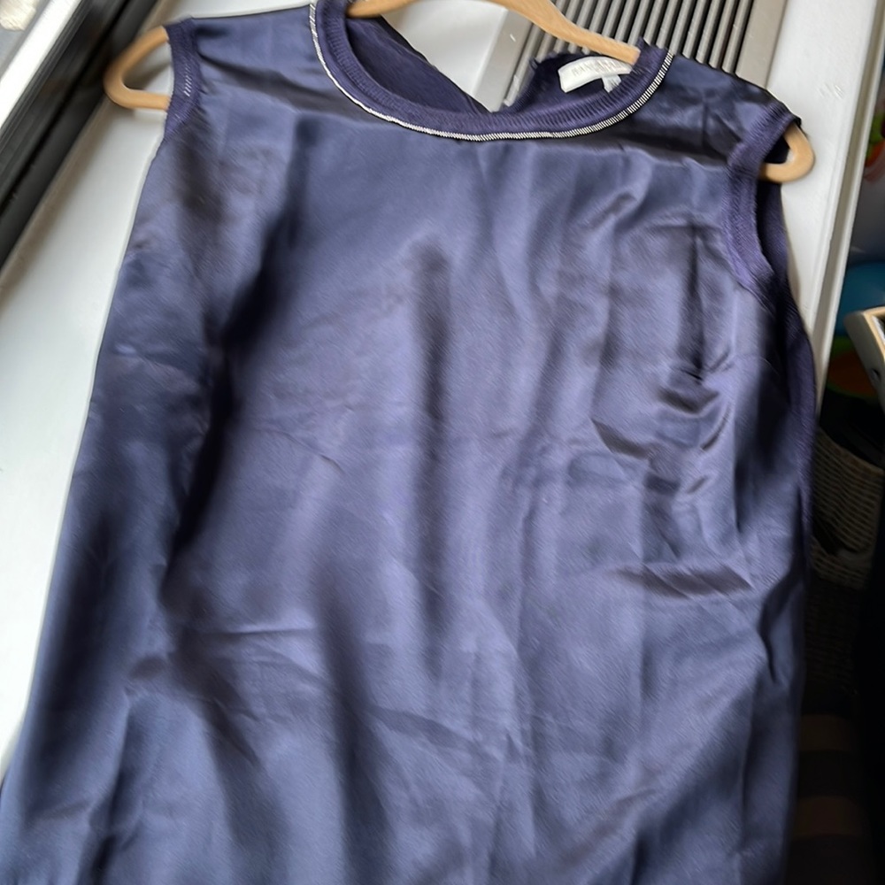 Rain Arabella sleeveless tank top in navy blue- never worn